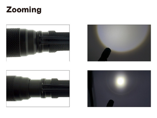 tradycyjne handsize 2 * baterie AA poręczne cree diody LED o dużej jasności Zooming latarka do EDC
