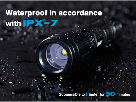 Mini Taktyczny brelok do kluczy EDC Led Torch A7075 Aircarft Aluminium Material