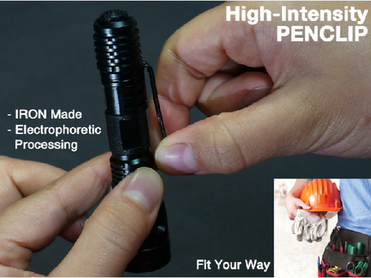Mini Taktyczny brelok do kluczy EDC Led Torch A7075 Aircarft Aluminium Material