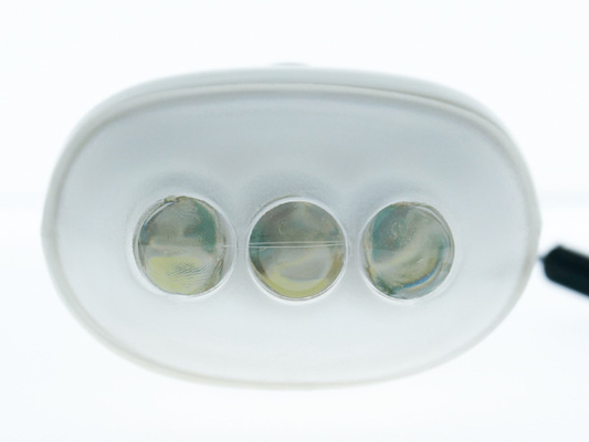 Solar Charged Bright Dynamo LED Latarka 2h Runtime RoHS Certification