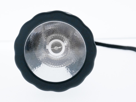 Lampa błyskowa LED Dynamo z mechanizmem korbowym o mocy 0,5W i funkcją podświetlenia w kolorze czarnym