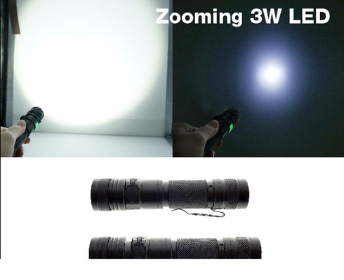Przenośna ładowalna latarka LED EDC Kompaktowa poświata z ładowaniem micro USB