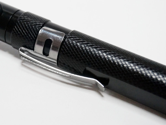 Teleskopowy led Penlight z kieszonkowym klipsem IP44 Wodoodporny płaski obiektyw typu