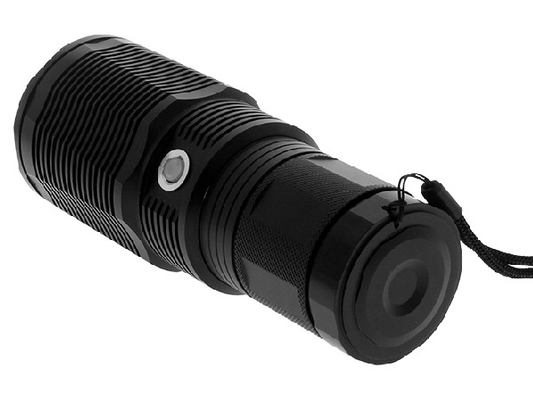 30W Military Tactical Flashlight, Law Enforcement Led Fleece Rechargeable Battery